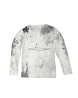"ØNYX ワックス長袖Tシャツ"