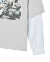26SS RACING CAR DOUBLE LAYER LONG SLEEVE T-SHIRT