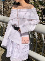 [MADE] Fittney Summer Off-Shoulder Knit