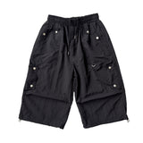 Strap Utility Nylon Bermuda Pants (3color) (No.968)