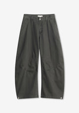 OA Dot Curved Wide Pants