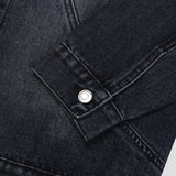 Sculp Crop Western Denim Jacket (No.848)
