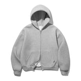 Neoprene Diver Crop Hood Zipup (Grey)