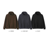 Corduroy Thick Napping Hood Set-up 3 Colors