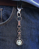 Star in 4 Hook Keychain