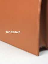 LAZEL MINI ショルダーレザーバッグ / Tan Brown