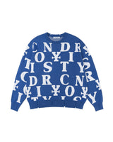 Letters Monogram Knit Sweater