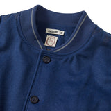 Wool blouson jacket / Deep blue
