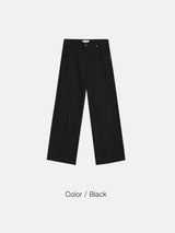 Cut line reverse pants