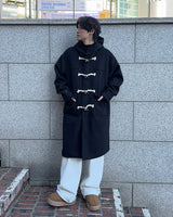 Sand Wool Steady Duffle Coat (Beige)