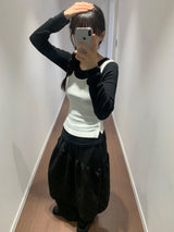 Slit button-up sleeveless(3color)