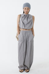 FLOW WIDE PANTS_ASH GRAY