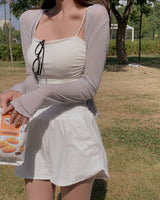 Joy Tencel V-neck cardigan