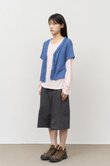 (W) Sua Ruffle Cardigan