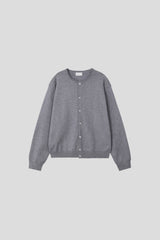Milla Round Knit Cardigan (3color)