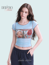 ミント ジューシー マッシュ ショートスリーブ Tシャツ