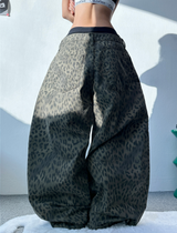 LEOPARD COTTON PANTS💛💚🧸 - 2 COLORS