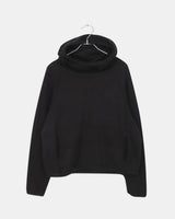ノニハイネックコントラストフリースニットフーディーTシャツ