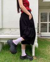 Mobik Banding Pintuck Cargo Bermuda Pants