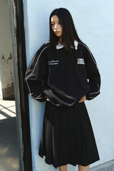 (W) OVERPATCH COLLAR JERSEY
