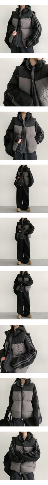 Ditch Colored Padded Vest