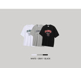 Look ラファークイックドリーcLAグラフィックレタリングオーバーサイズショートスリーブTシャツ