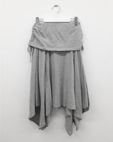 Chenille cutout midi skirt (2color)