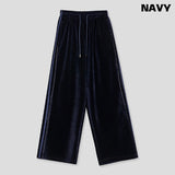 Embler Velvet Track Wide Pants