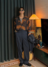 See-through Tiger Hawaiian Shirt 2COLOR