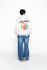 25SS デストロイデニムバドパンツ ブルー