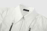 BOOB ZIPPER CROP SHIRT (FOR WOMEN)
