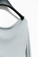 drape boat neck top(3colors)