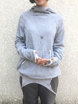 ハイネックルーズワッフルフード