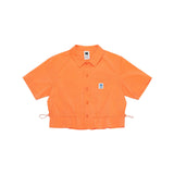(WOMAN)  BREEZE 半袖シャツ【ORANGE】