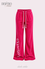 Lounge Lettering Mint Long Pants (TOP)