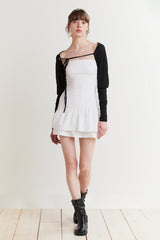 BELLA TUBE DRESS white