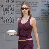 LACE SLEEVELESS [BURGUNDY]