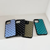 dot epoxy bumper case(cornflower blue)