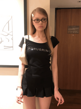 B.ジュエルロゴTシャツ [BLACK]