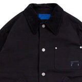 WIDE POCKET WORK JACKET (UNISEX)_SYF3JK01BK