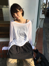ベリッシマストリングTシャツ (3color)