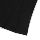 COLLECTION METAL POINT RIBBED T-SHIRT [BLACK]