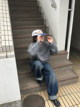 ウッディケーブルニット