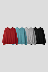 LMNシアトルVネックバンビニットロングスリーブT(2 colors)