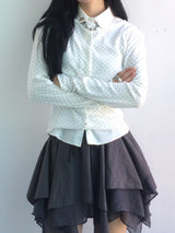 Round Pick Dot Cardigan