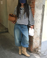 Fiction Stripe Hoodie