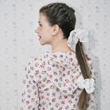 Lace scrunchie_mint cream