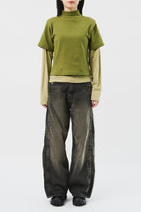 (W) Delta Wide Denim