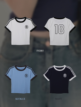 #ナンバー18半袖Tシャツ (3color)