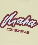MAHA スペルアウトTシャツ